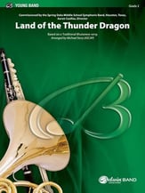 Land of the Thunder Dragon Concert Band sheet music cover